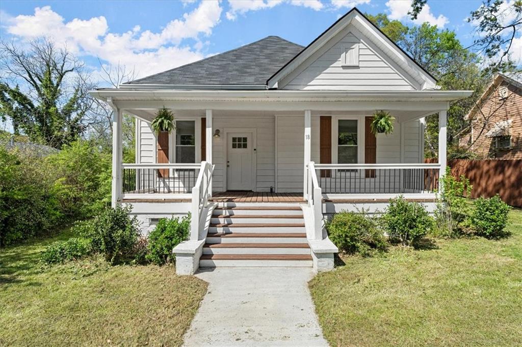 18 Butler Street Rome, GA 30161 - Photo 1 of 1 front view of a house with a yard