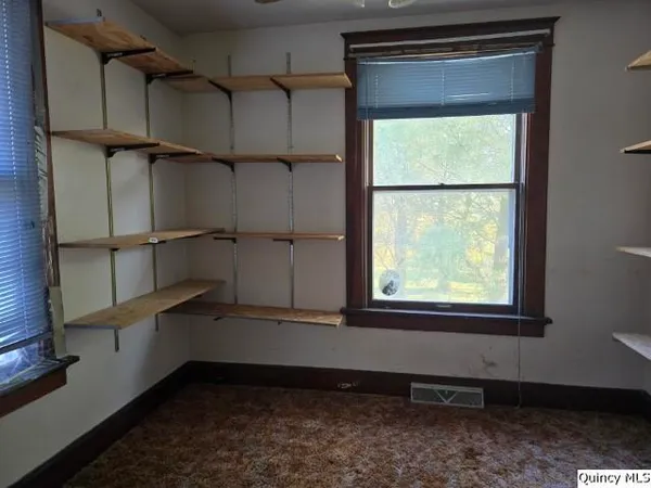 a room with window