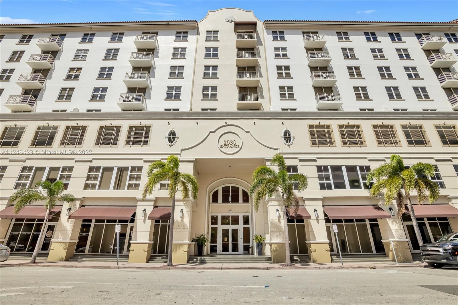2030 Douglas Road, Unit 817 Coral Gables, FL 33134 - Photo 2 of 28 front view of a building