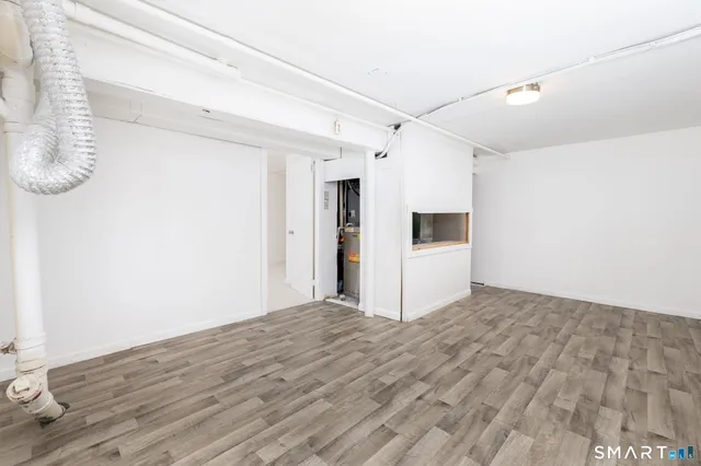 a view of a livingroom with a fireplace