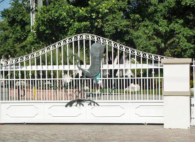 98202 Windward Avenue Key Largo, FL 33037 - Photo 12 of 19 Security Gate