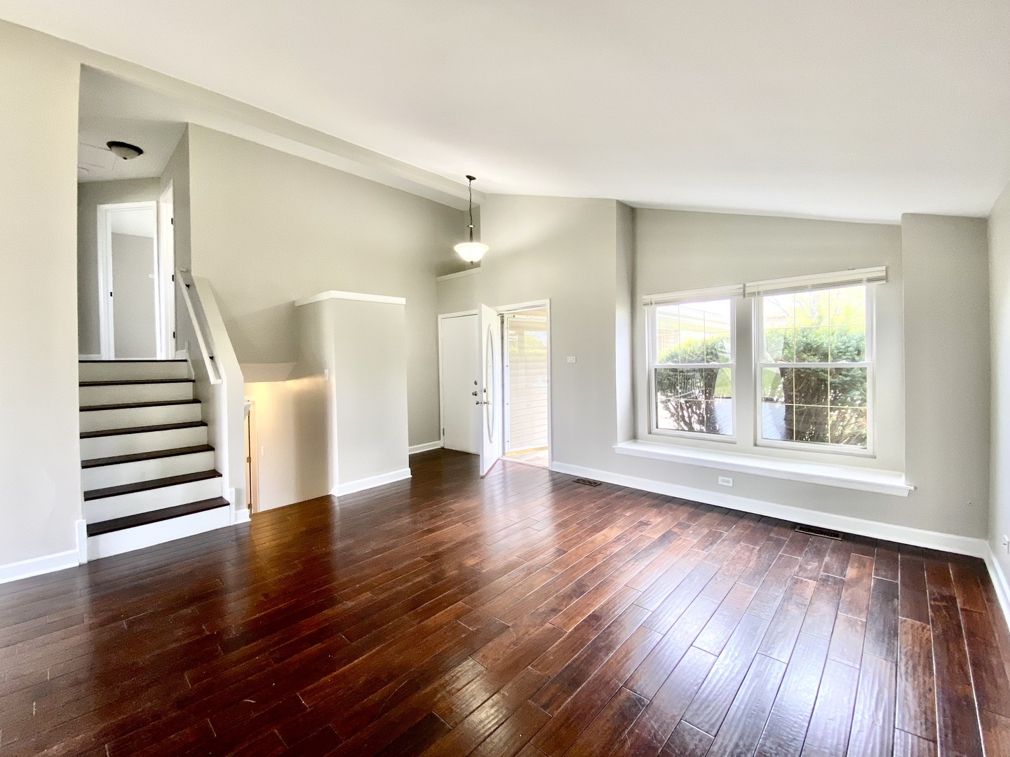 128 Timberlane Road Matteson, IL 60443 - Photo 5 of 28 wooden floor in an empty room with a window