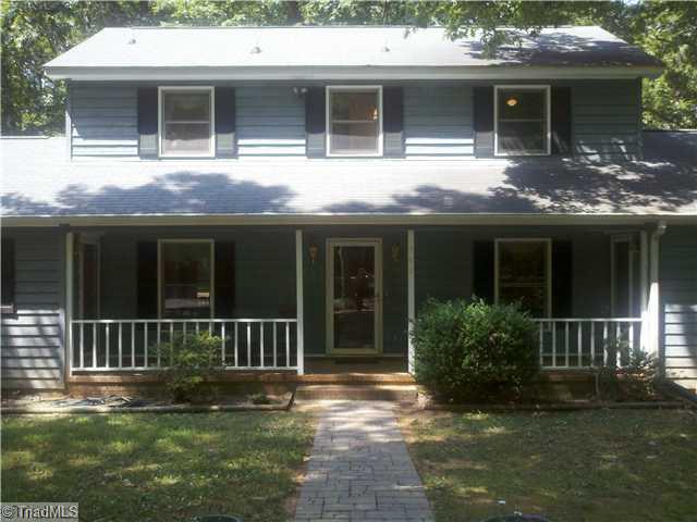 205 Mersey Road Greensboro, NC 27406 - Photo 1 of 12 Exterior Front. Front Porch offers the Main entrance as well as private entrances to the bonus/office on the left, the apartment on the right