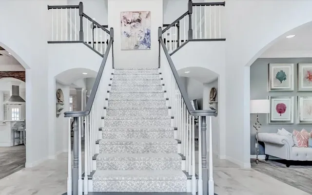 a view of entryway and hall