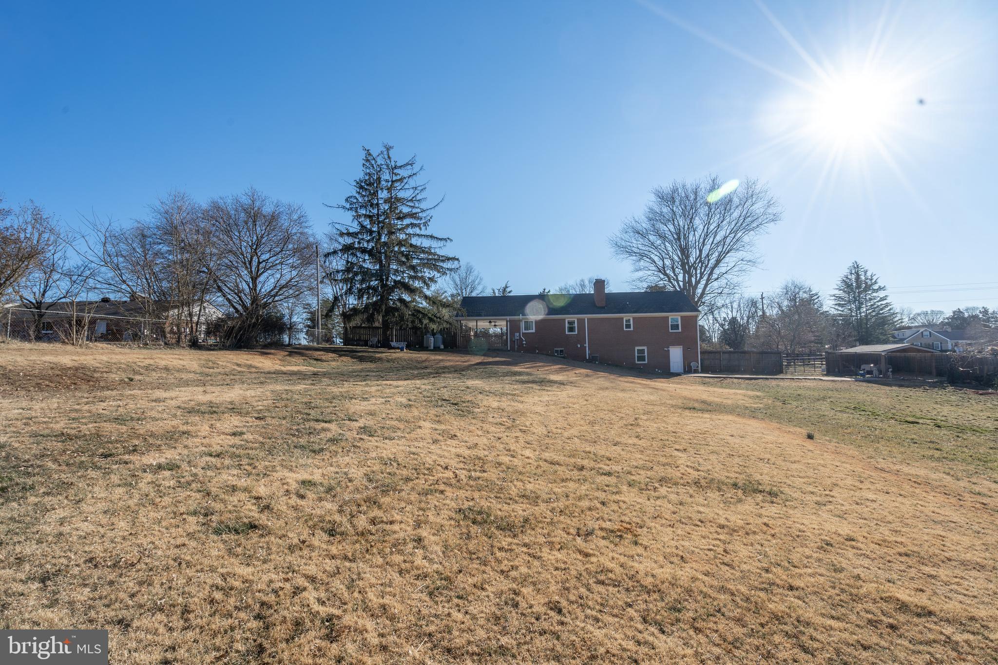 4720 Dumfries Road Catlett, VA 20119 - Photo 51 of 51 Exterior - Yard Photo (with Dog Pen off to Right)