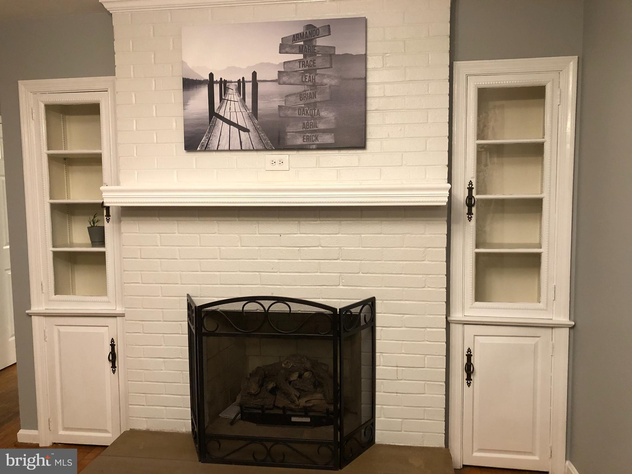 4720 Dumfries Road Catlett, VA 20119 - Photo 10 of 51 Interior - Gas Fireplace and Built In Cabinetry