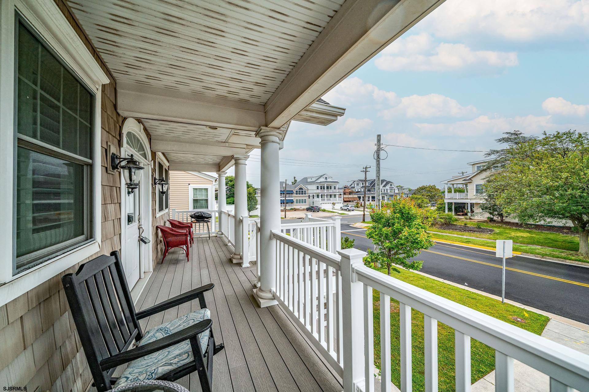 84 East Station Road Ocean City, NJ 08226 - Photo 3 of 30 a view of a balcony with chairs
