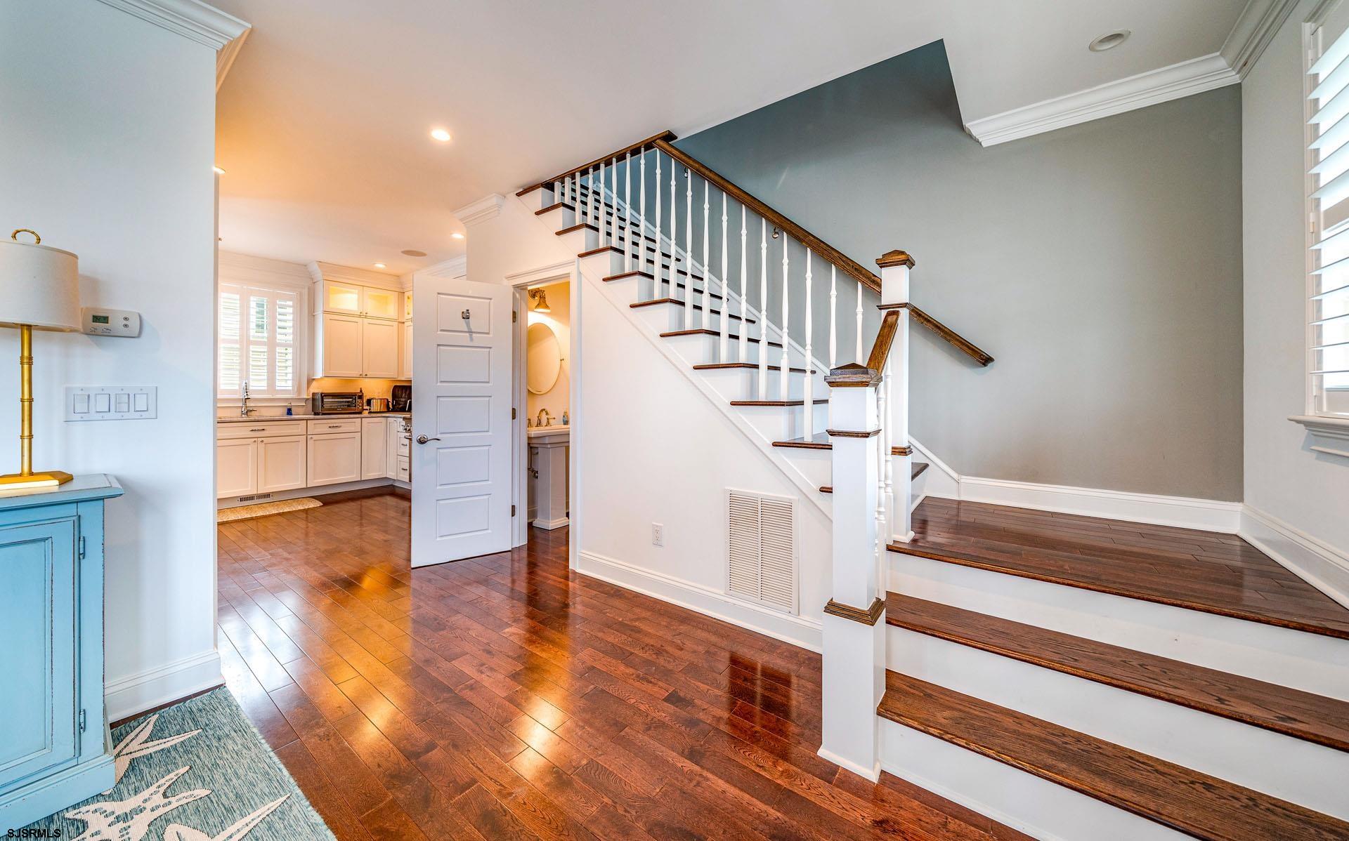 84 East Station Road Ocean City, NJ 08226 - Photo 5 of 30 a view of entryway and hall with wooden floor