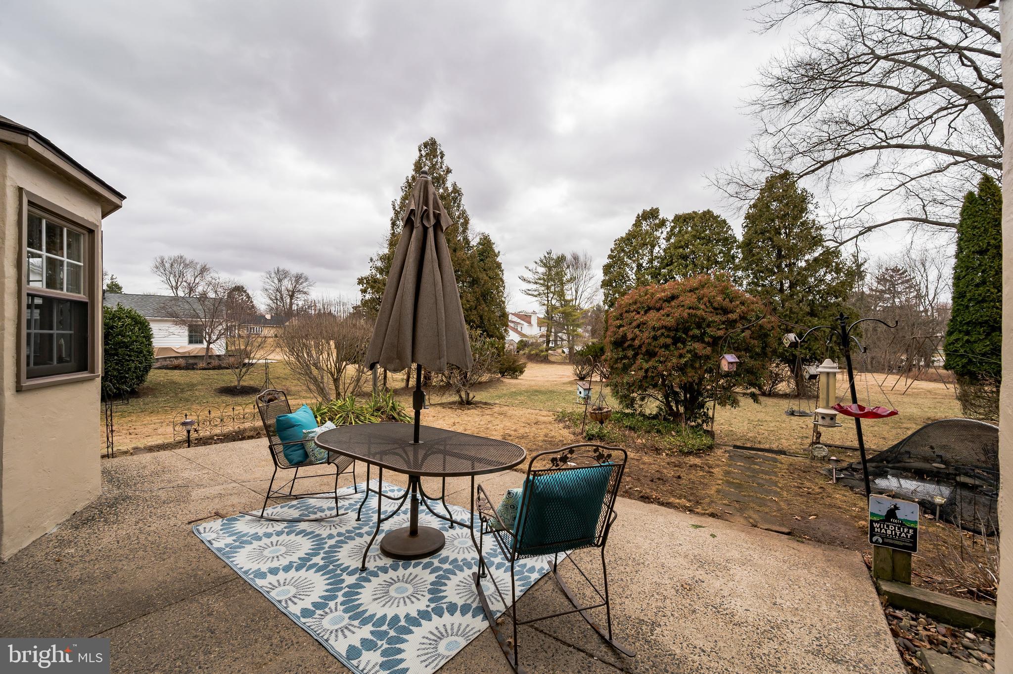 138 Stout Road Ambler, PA 19002 - Photo 31 of 35 Outside Patio with views of garden and pond