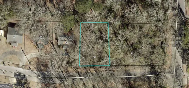 a bathroom with a small yard