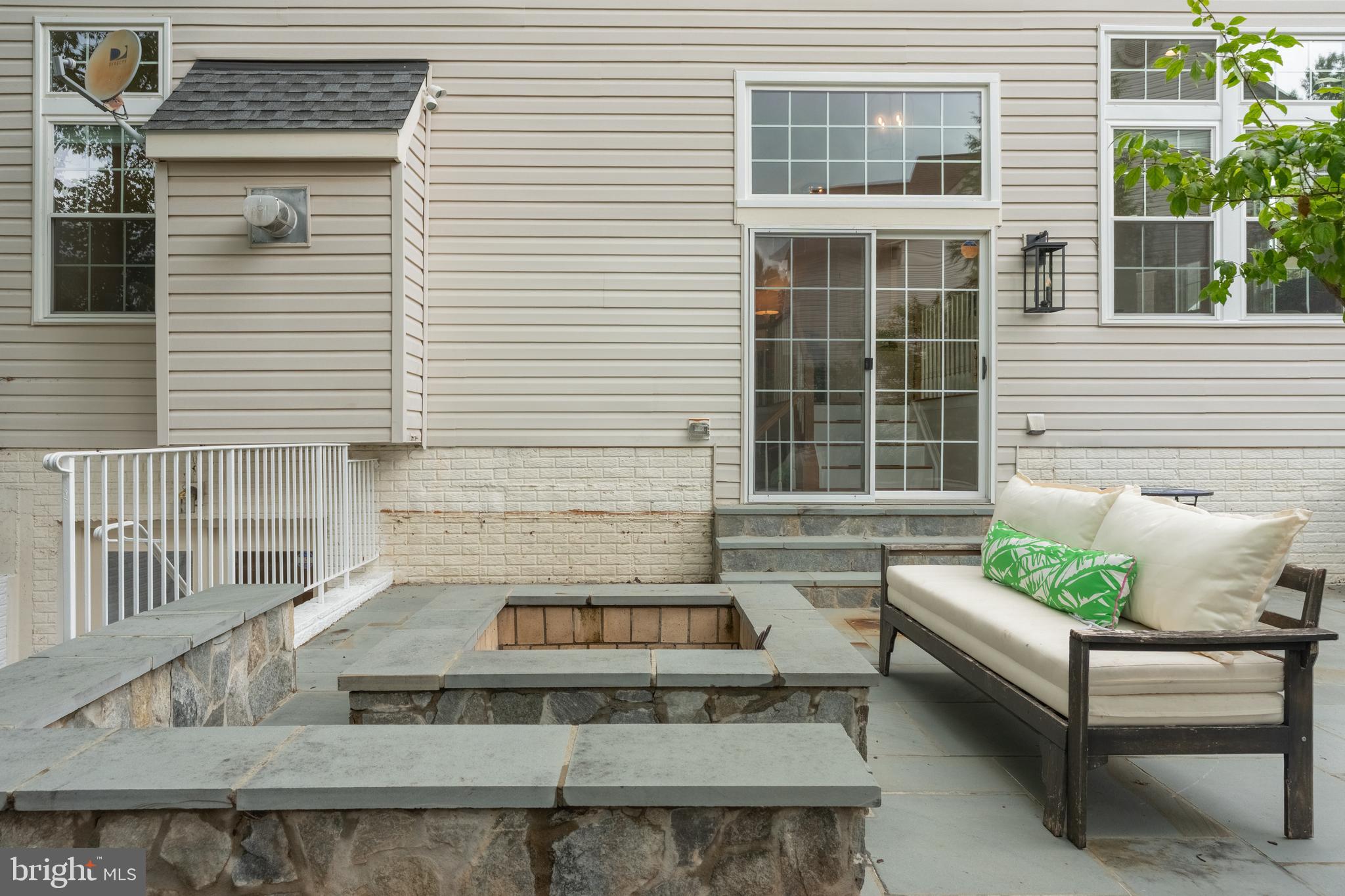 47543 Rippling Drive Sterling, VA 20165 - Photo 46 of 52 Flagstone Patio and Fire pit