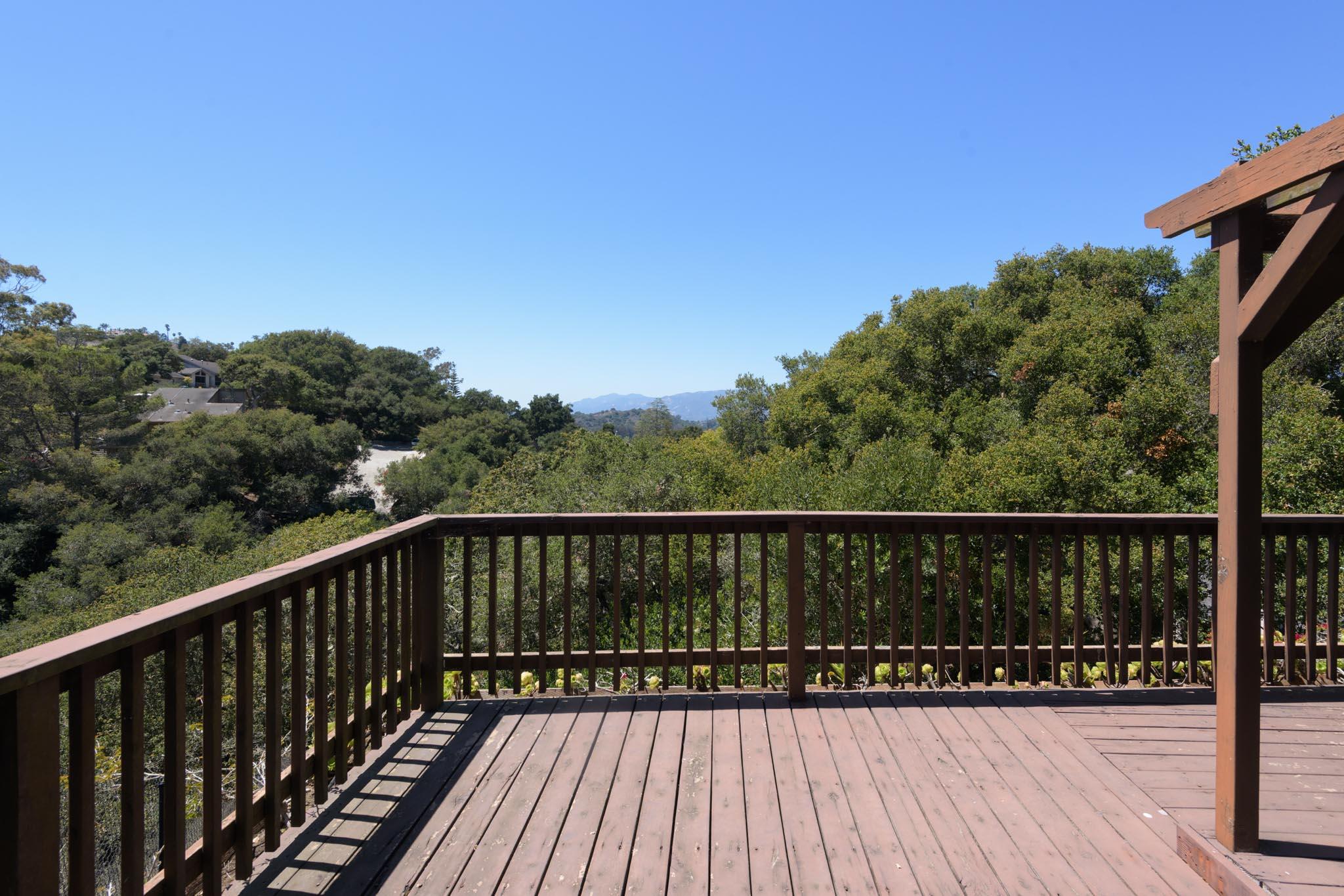1545 Manitou Road Santa Barbara, CA 93105 - Photo 23 of 26 Ocean View Deck