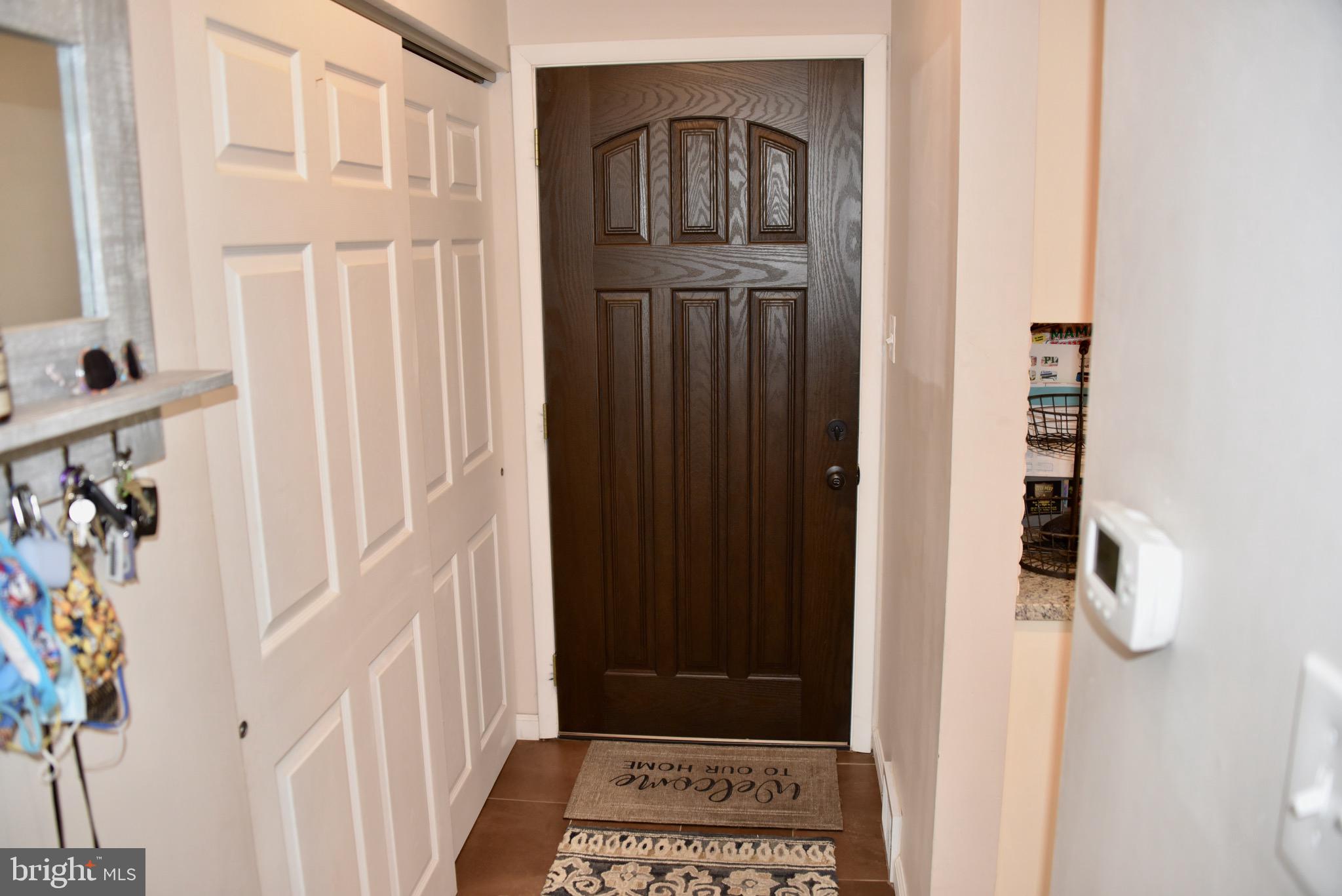 37 Tee Circle Reading, PA 19607 - Photo 3 of 35 Front Tiled Entry - Large Coat Closet/Powder Room