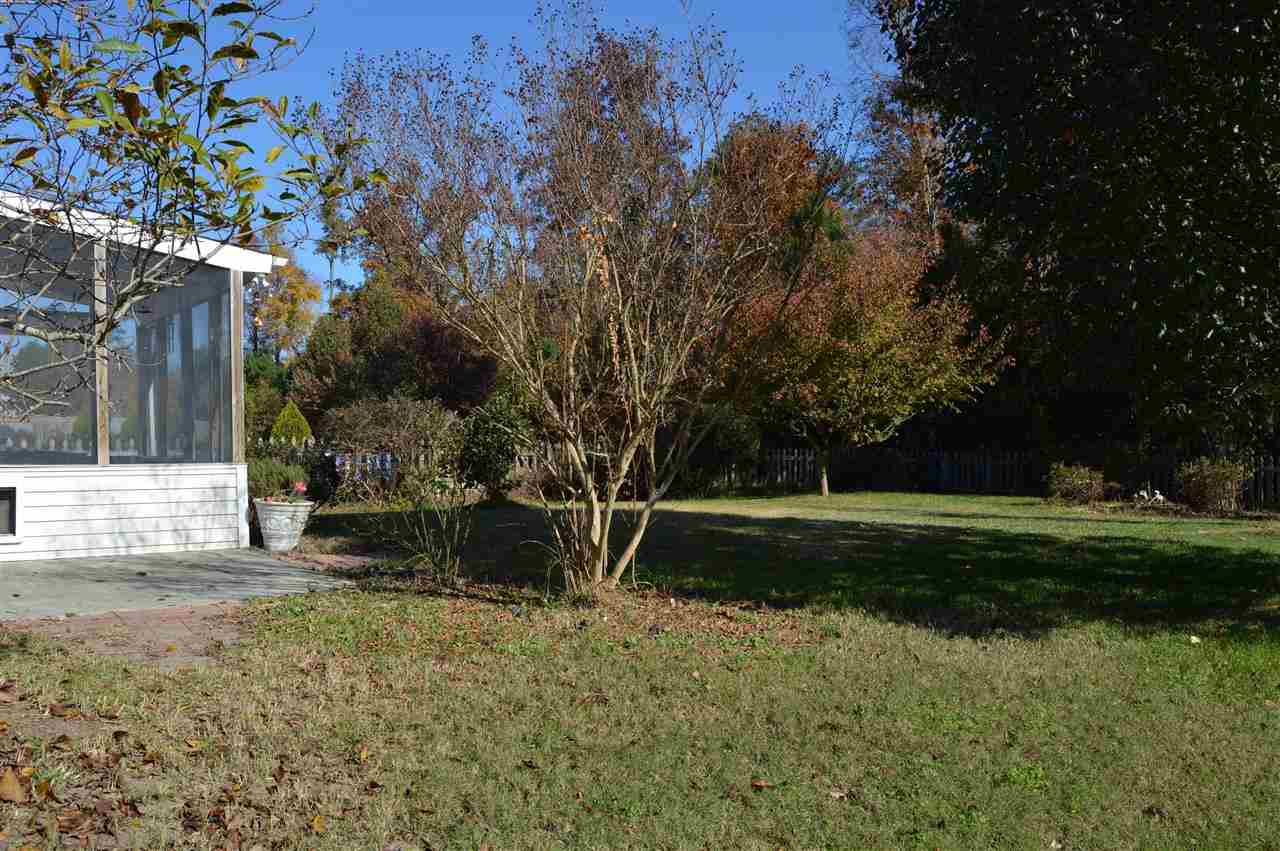 3941 Tyler Bluff Lane Raleigh, NC 27616 - Photo 8 of 9 a backyard of a house with lots of green space