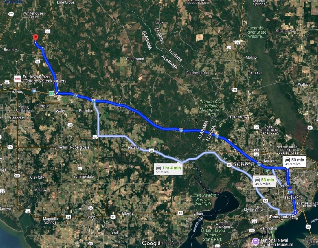 39 County Road 39 Stapleton, AL 36578 - Photo 14 of 16 Map