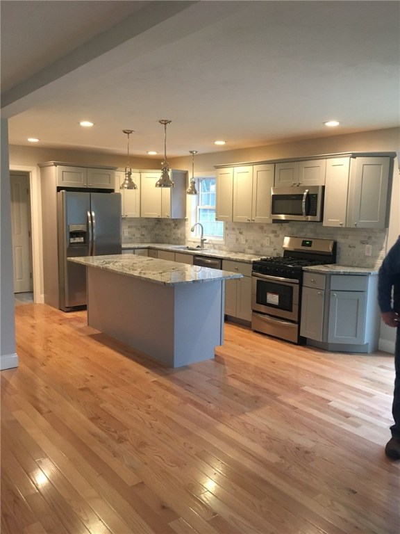 83 Cobble Hill Road Lincoln, RI 02865 - Photo 4 of 17 Stunning Kitchen with Beautiful Granite counters and Backsplash