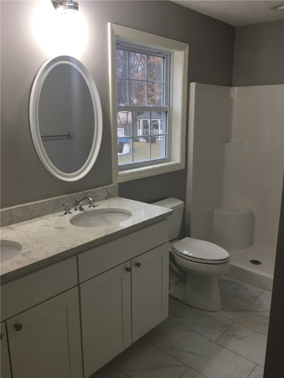 83 Cobble Hill Road Lincoln, RI 02865 - Photo 9 of 17 Beautiful Master Bath with two sinks and shower