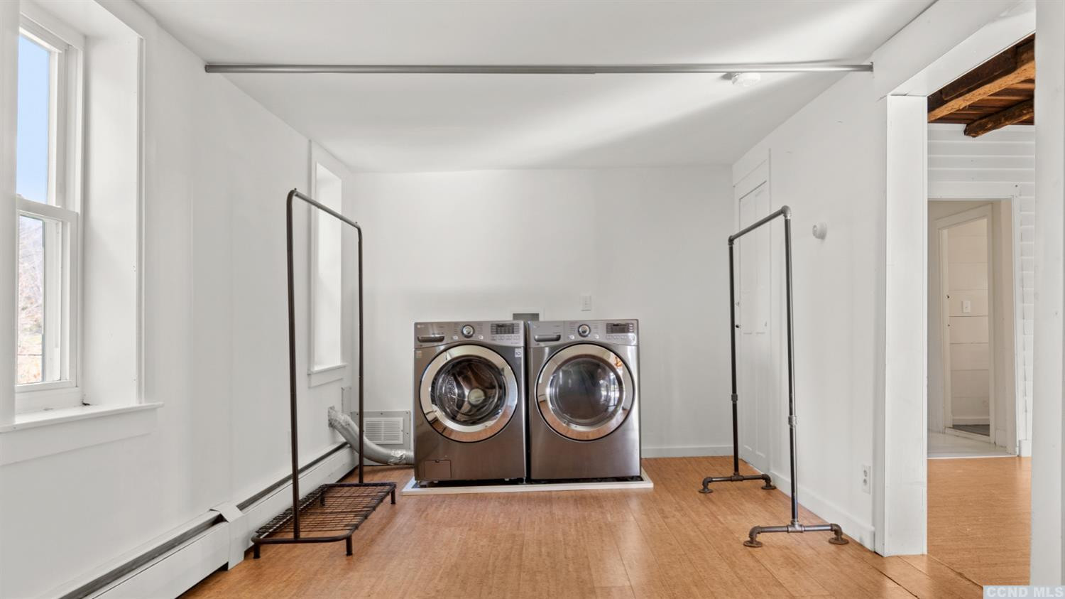 18 Old Queechy Road Canaan, NY 12029 - Photo 16 of 52 a utility room with dryer and washer