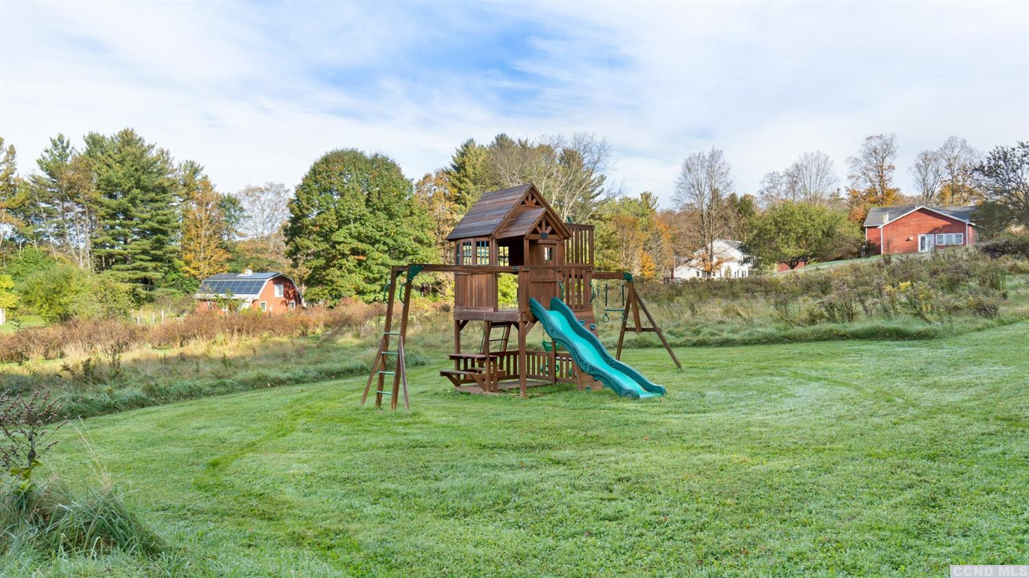 18 Old Queechy Road Canaan, NY 12029 - Photo 50 of 52 a view of outdoor space with playground and green space