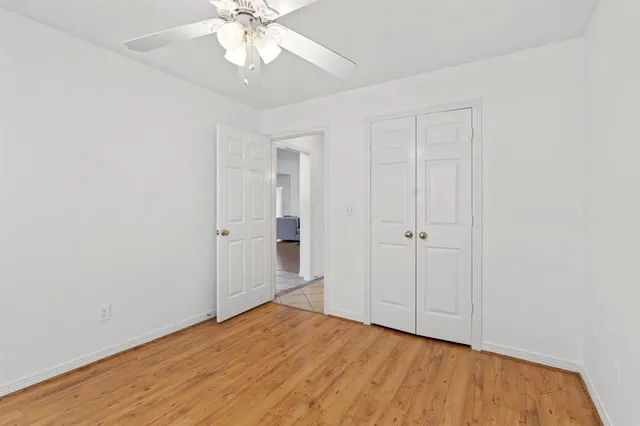 wooden floor in an empty room