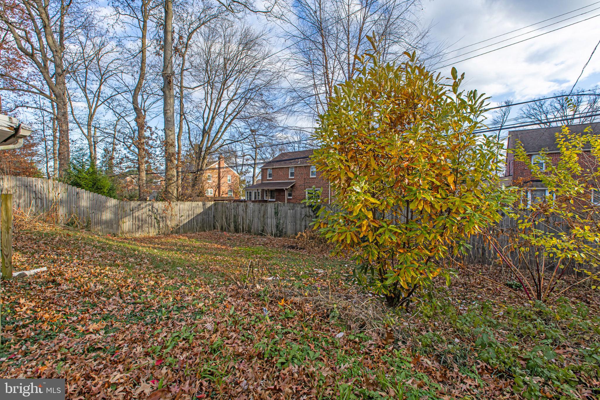 214 Waverly Road Wilmington, DE 19803 - Photo 42 of 47 Serene backyard with autumn foliage.