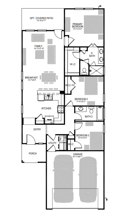 31014 Rena Coast Drive Huffman, TX 77336 - Photo 23 of 23 Floor Plan