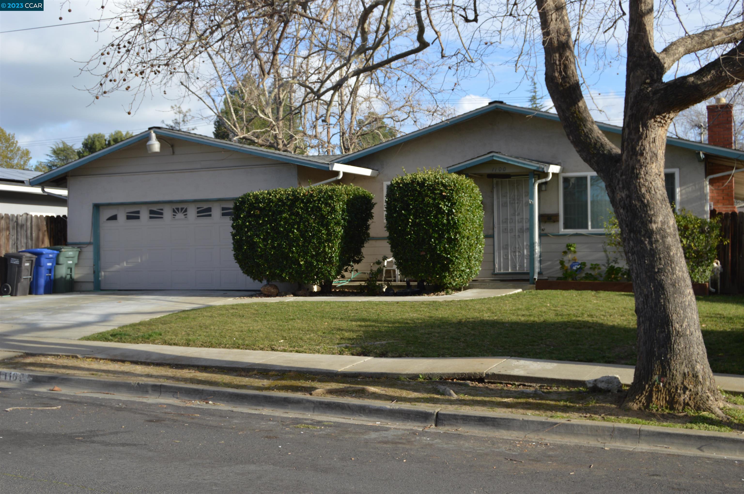 1100 Kenwal Road Concord, CA 94521 - Photo 1 of 1 front view of house with a yard