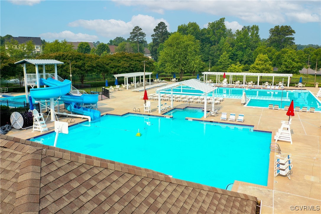 5320 Good Landing Road, Unit 103 Glen Allen, VA 23059 - Photo 34 of 37 a view of a swimming pool with a patio