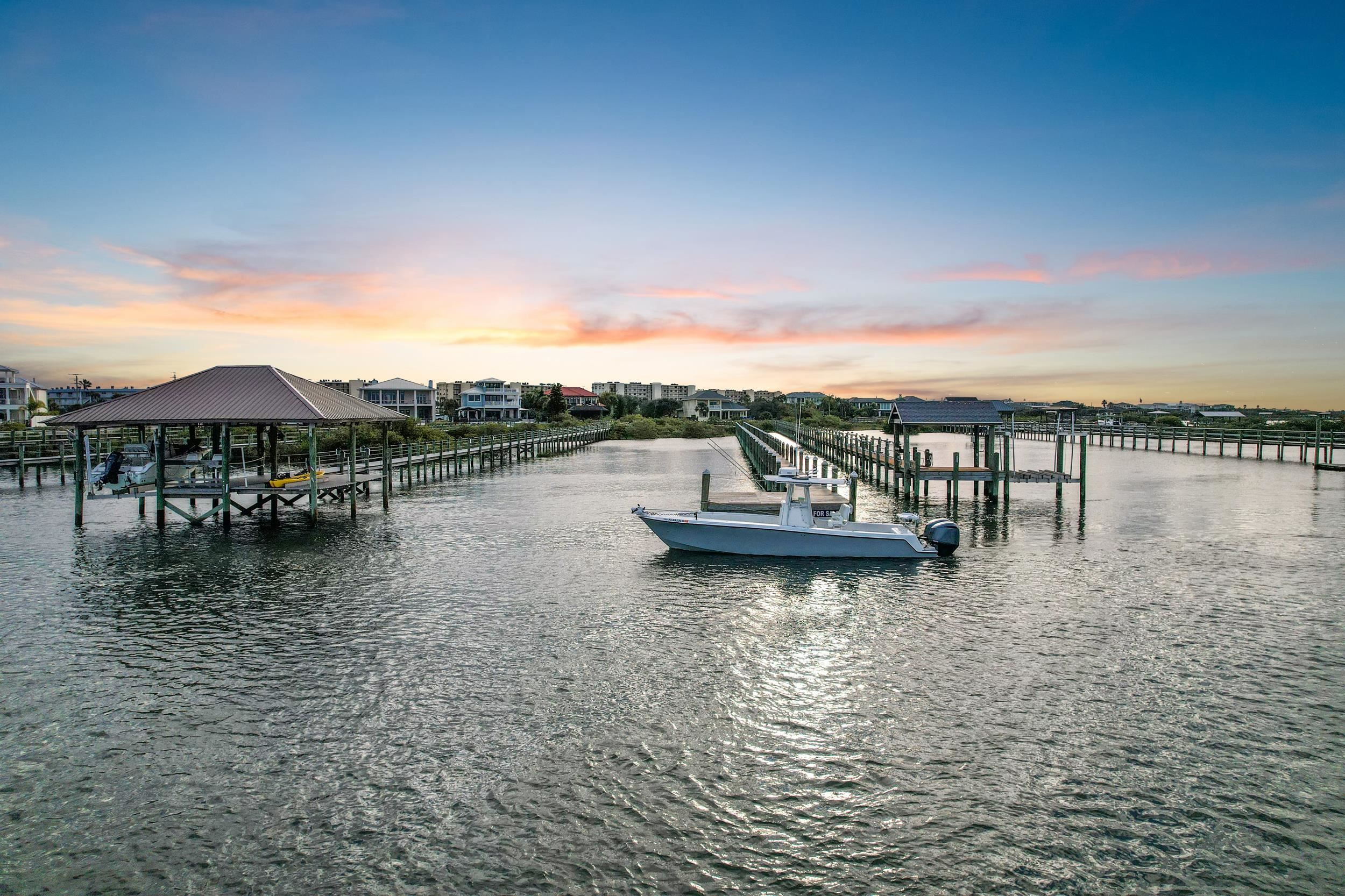 Dock featuring a water view