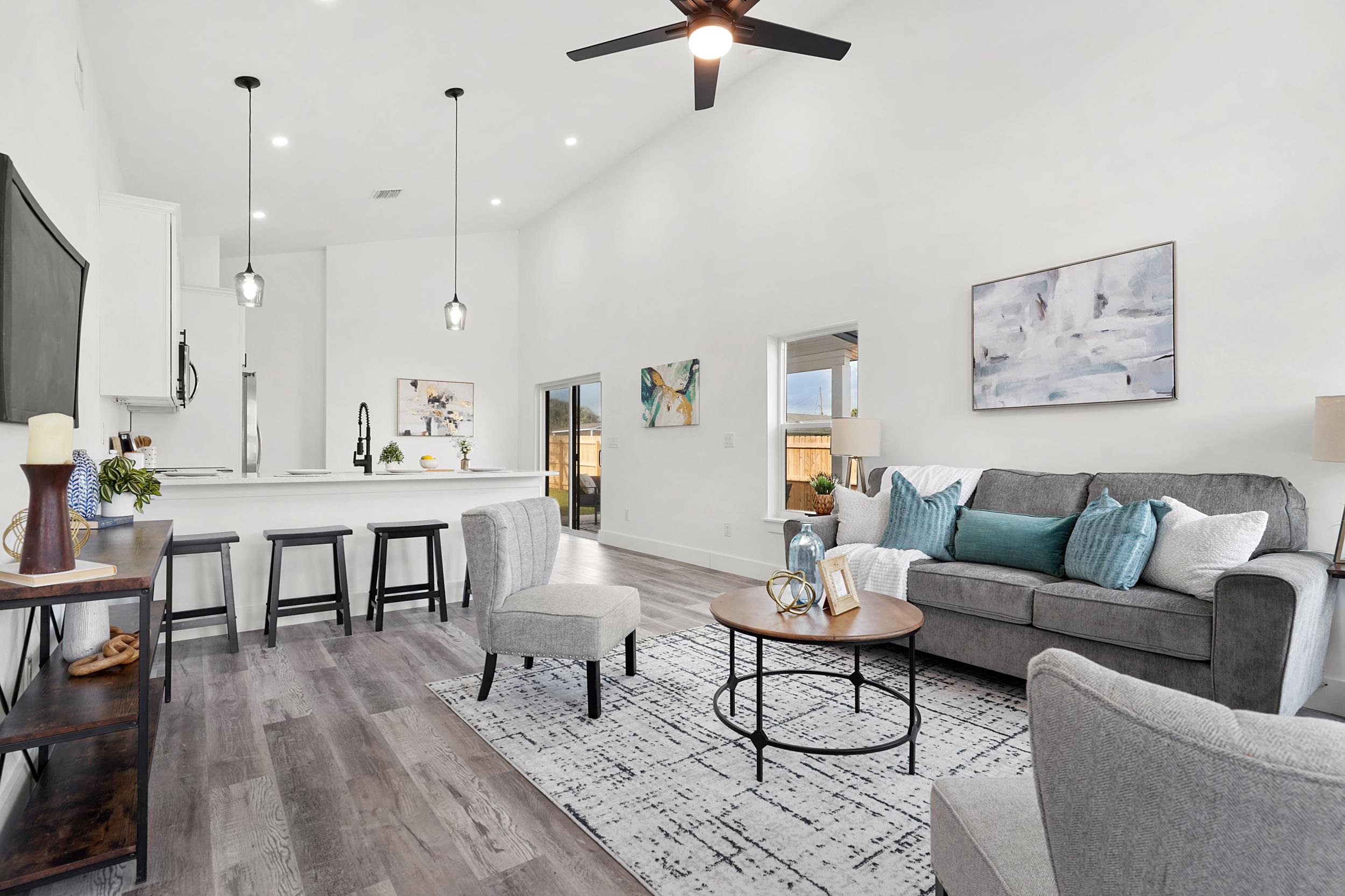 7975 A1A South St. Augustine, FL 32080 - Photo 5 of 33 a living room with furniture and a wooden floor
