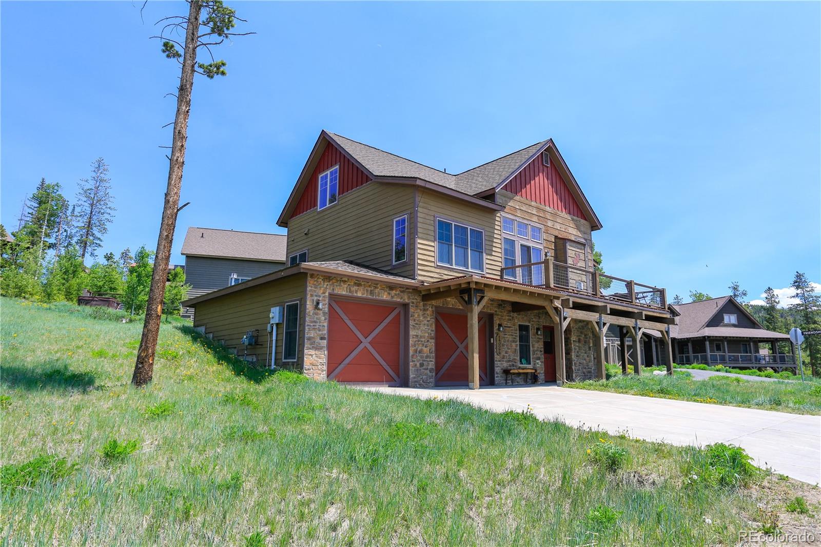 1324 Rendezvous Road Fraser, CO 80442 - Photo 3 of 36 a house view with a garden space