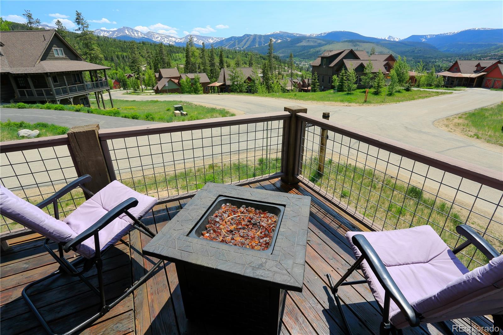 1324 Rendezvous Road Fraser, CO 80442 - Photo 6 of 36 a view of a chairs and table on the deck