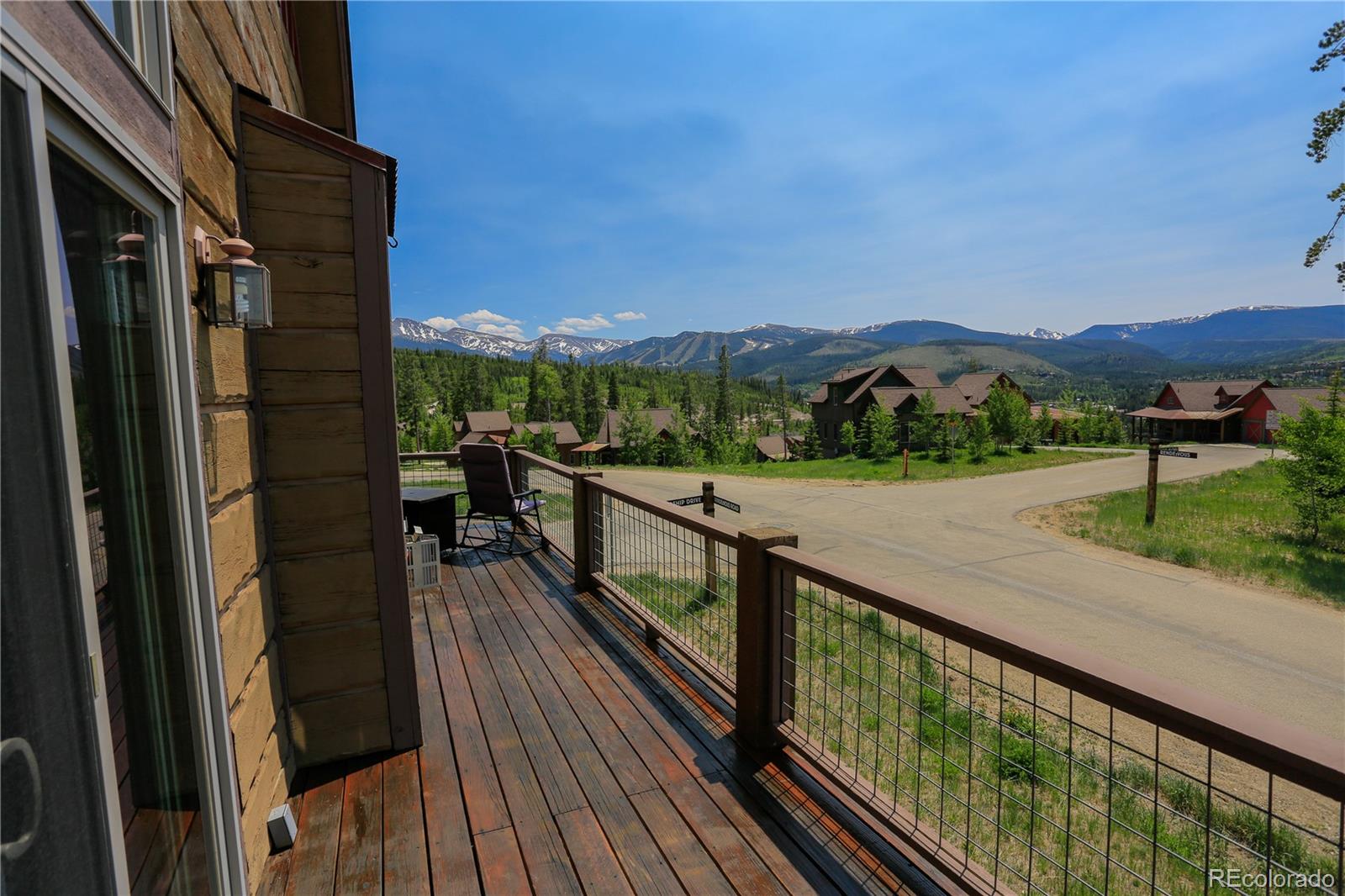 1324 Rendezvous Road Fraser, CO 80442 - Photo 8 of 36 a view of a street with a balcony