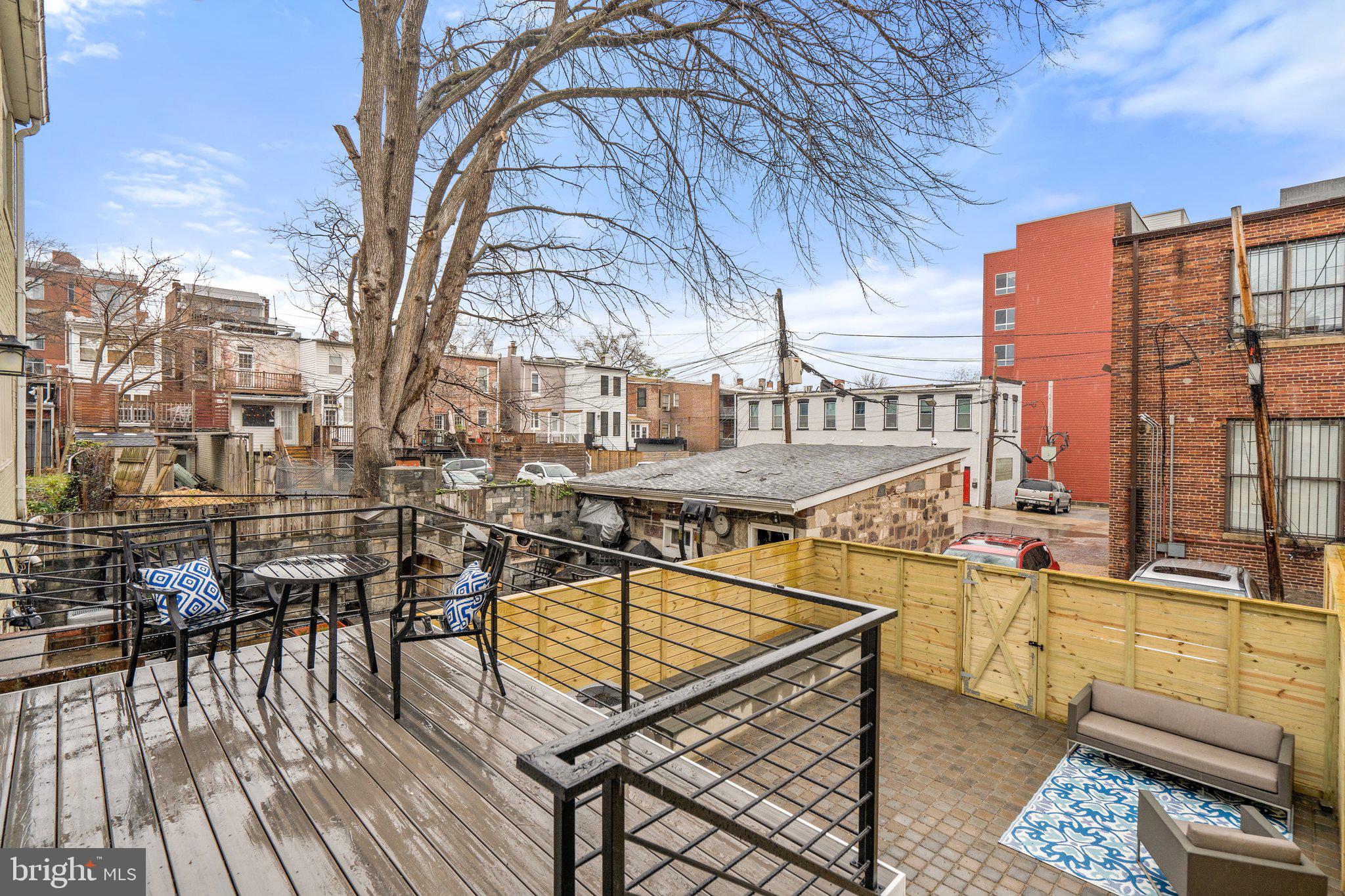 911 3rd Street Northeast Washington, DC 20002 - Photo 50 of 61 Rear Deck