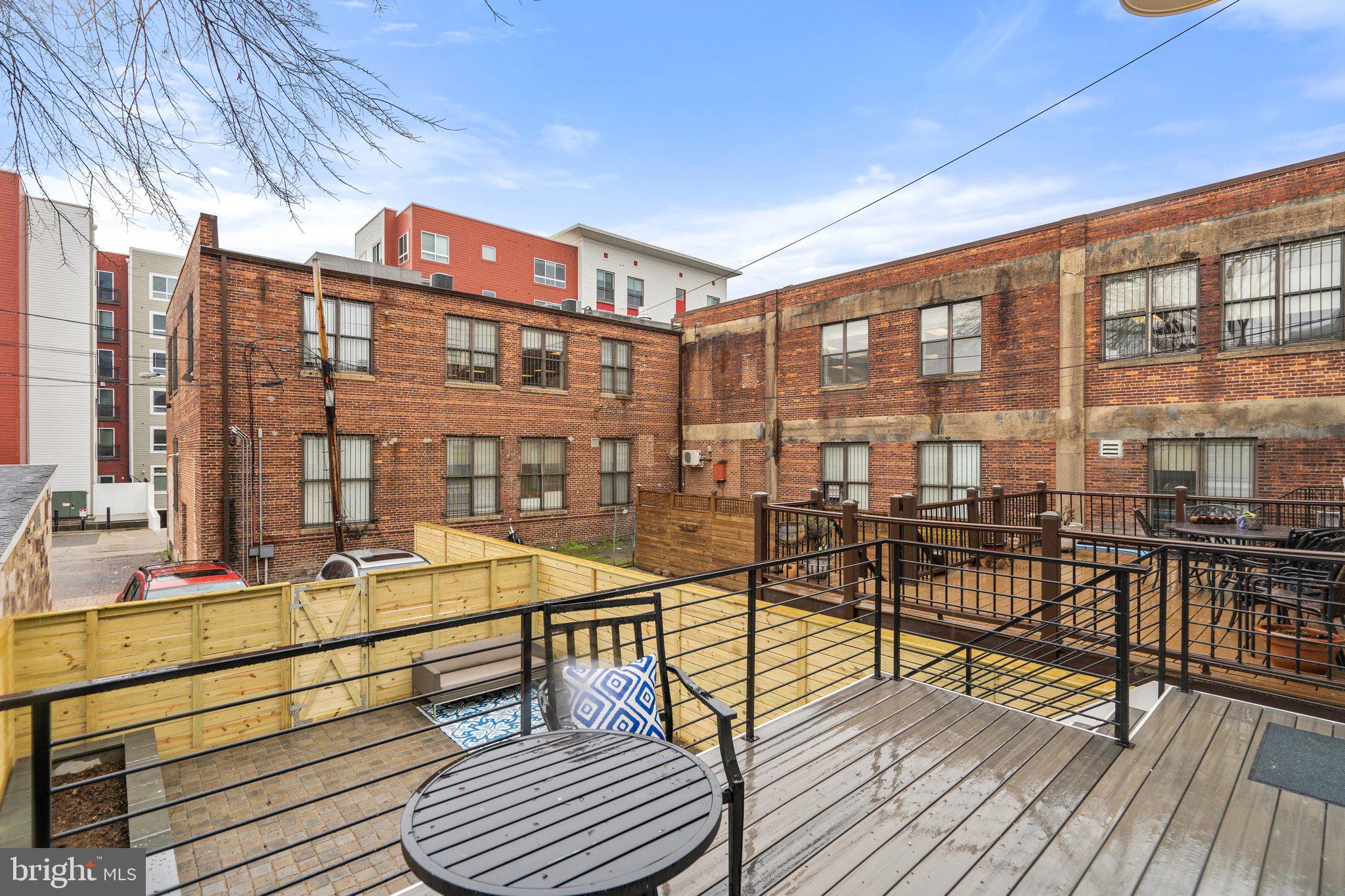911 3rd Street Northeast Washington, DC 20002 - Photo 51 of 61 Rear Deck