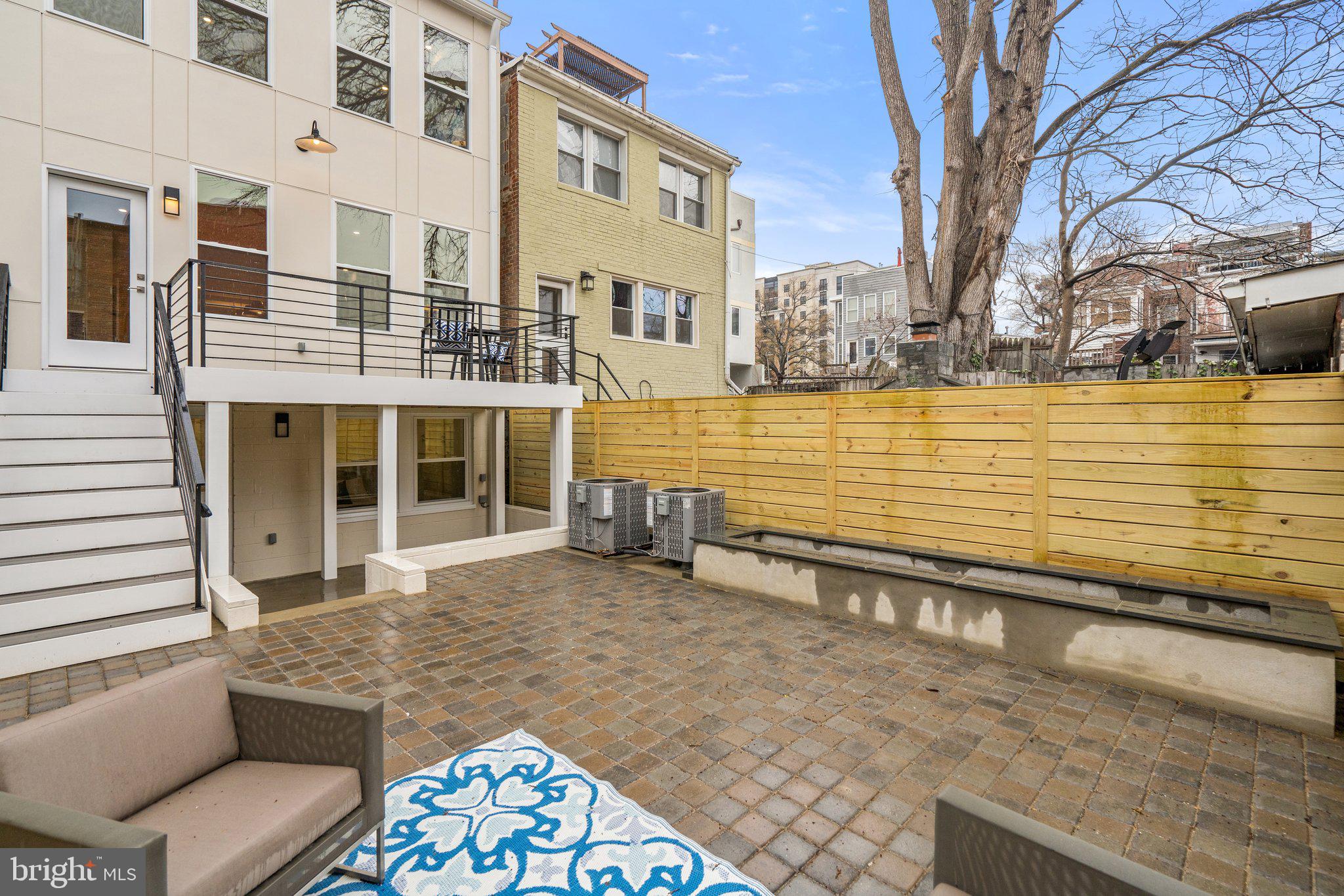 911 3rd Street Northeast Washington, DC 20002 - Photo 52 of 61 Rear Patio
