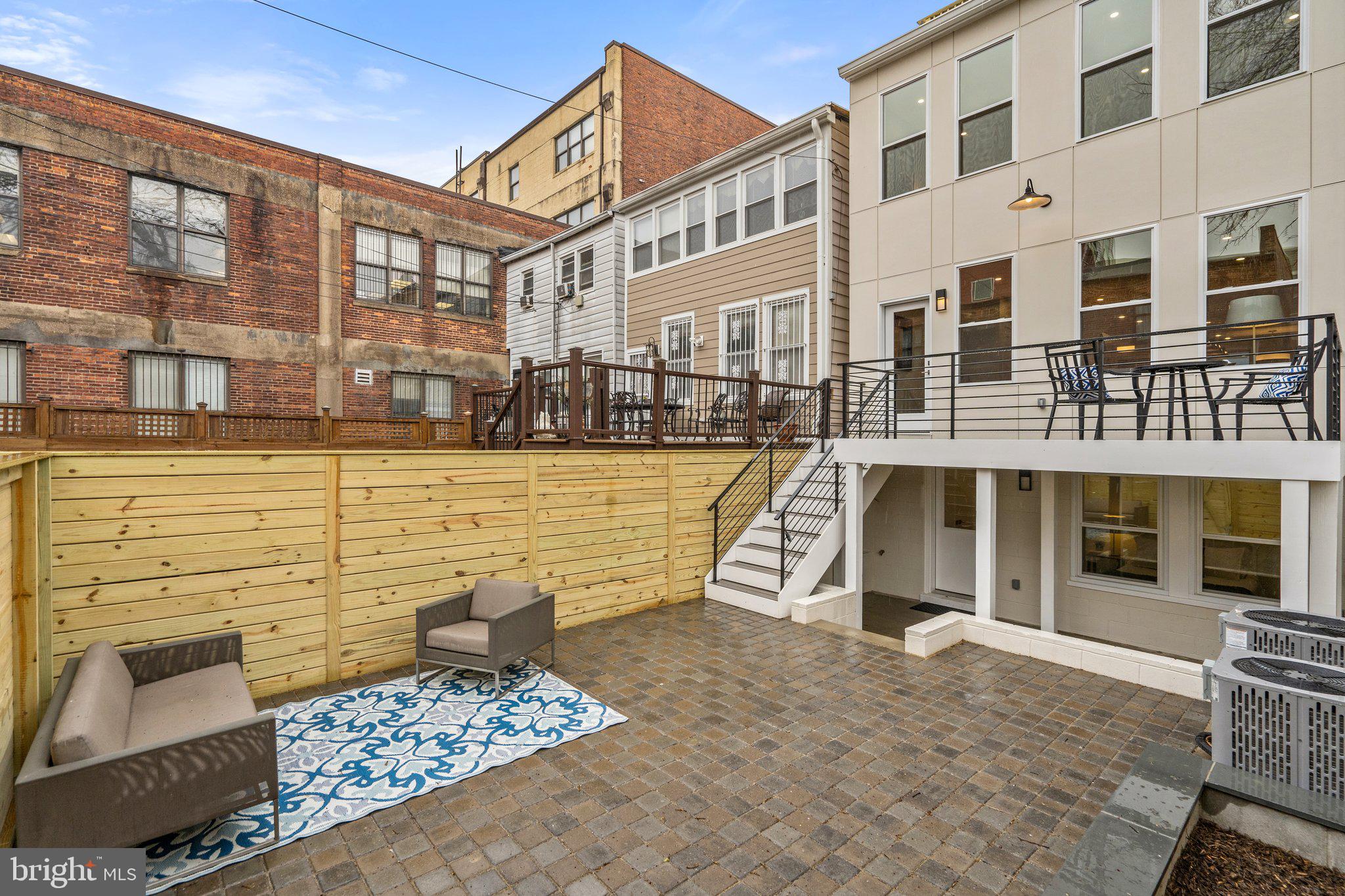 911 3rd Street Northeast Washington, DC 20002 - Photo 56 of 61 Rear patio