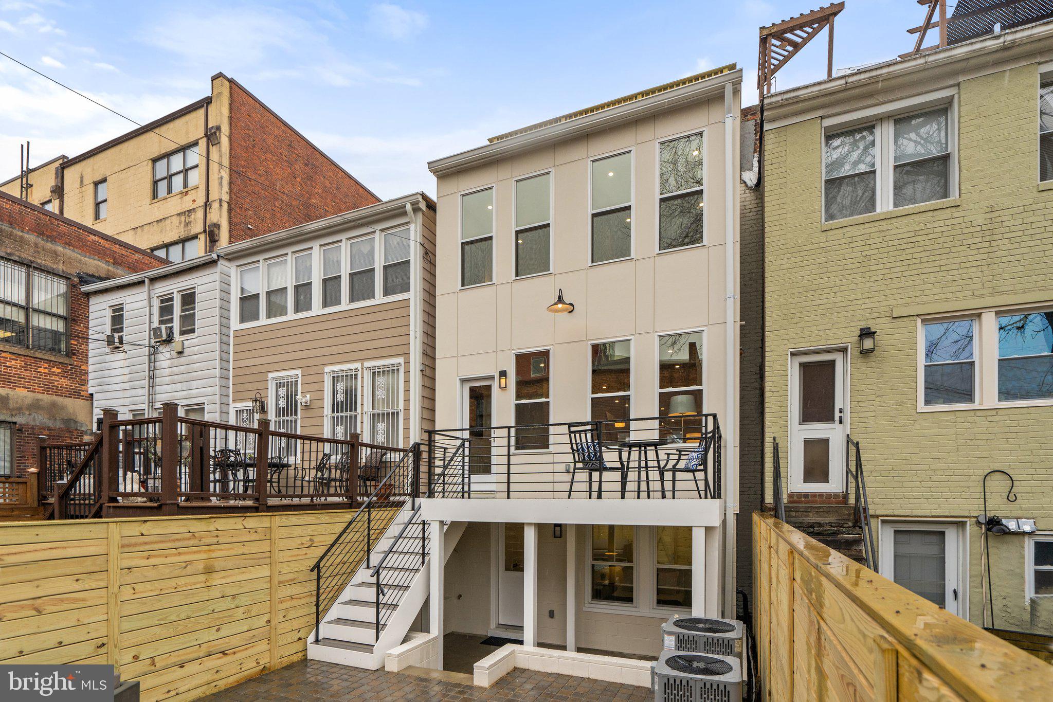 911 3rd Street Northeast Washington, DC 20002 - Photo 57 of 61 Rear Facade