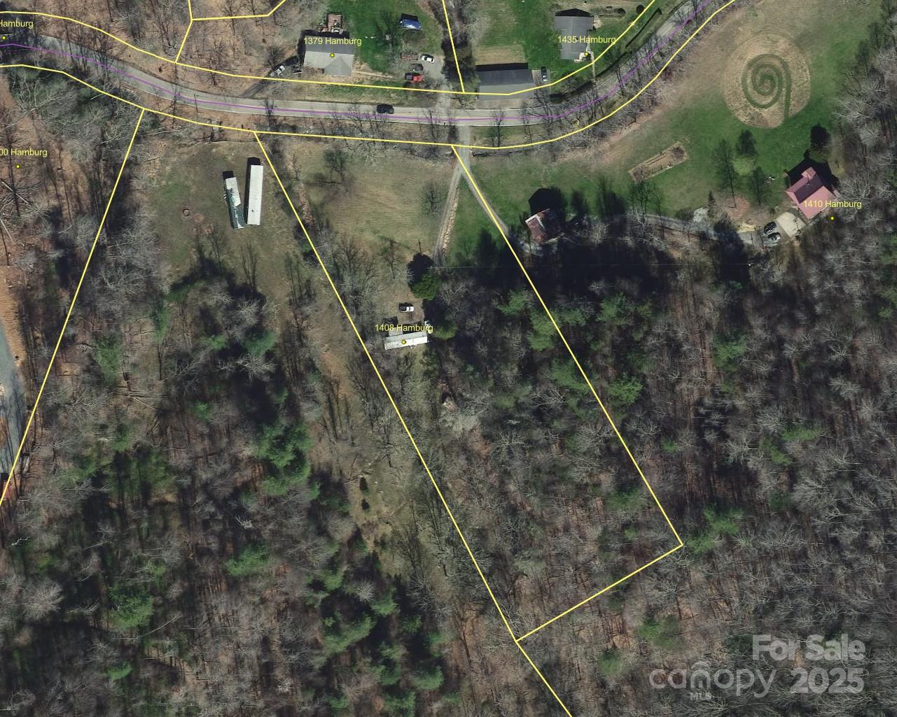 1408 Hamburg Road Mars Hill, NC 28754 - Photo 24 of 24 a view of a backyard