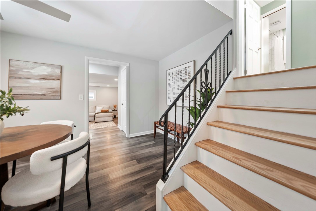 11 Ventura Road Gates, NY 14624 - Photo 11 of 43 Formal Dining area with stairway to 2nd level