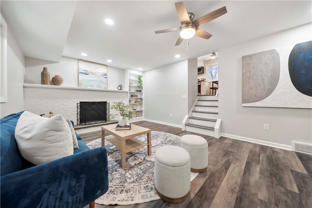 11 Ventura Road Gates, NY 14624 - Photo 16 of 43 Family Room with Wood Burning fire place