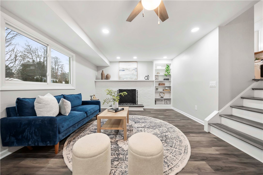 11 Ventura Road Gates, NY 14624 - Photo 17 of 43 Family Room with Wood Burning fire place