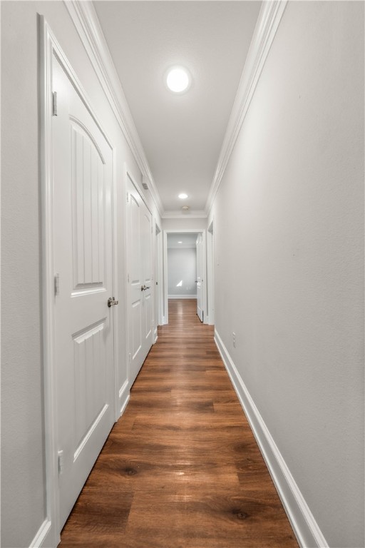 3405 MacArthur Drive Waco, TX 76708 - Photo 53 of 83 a view of a hallway with wooden floor and closet
