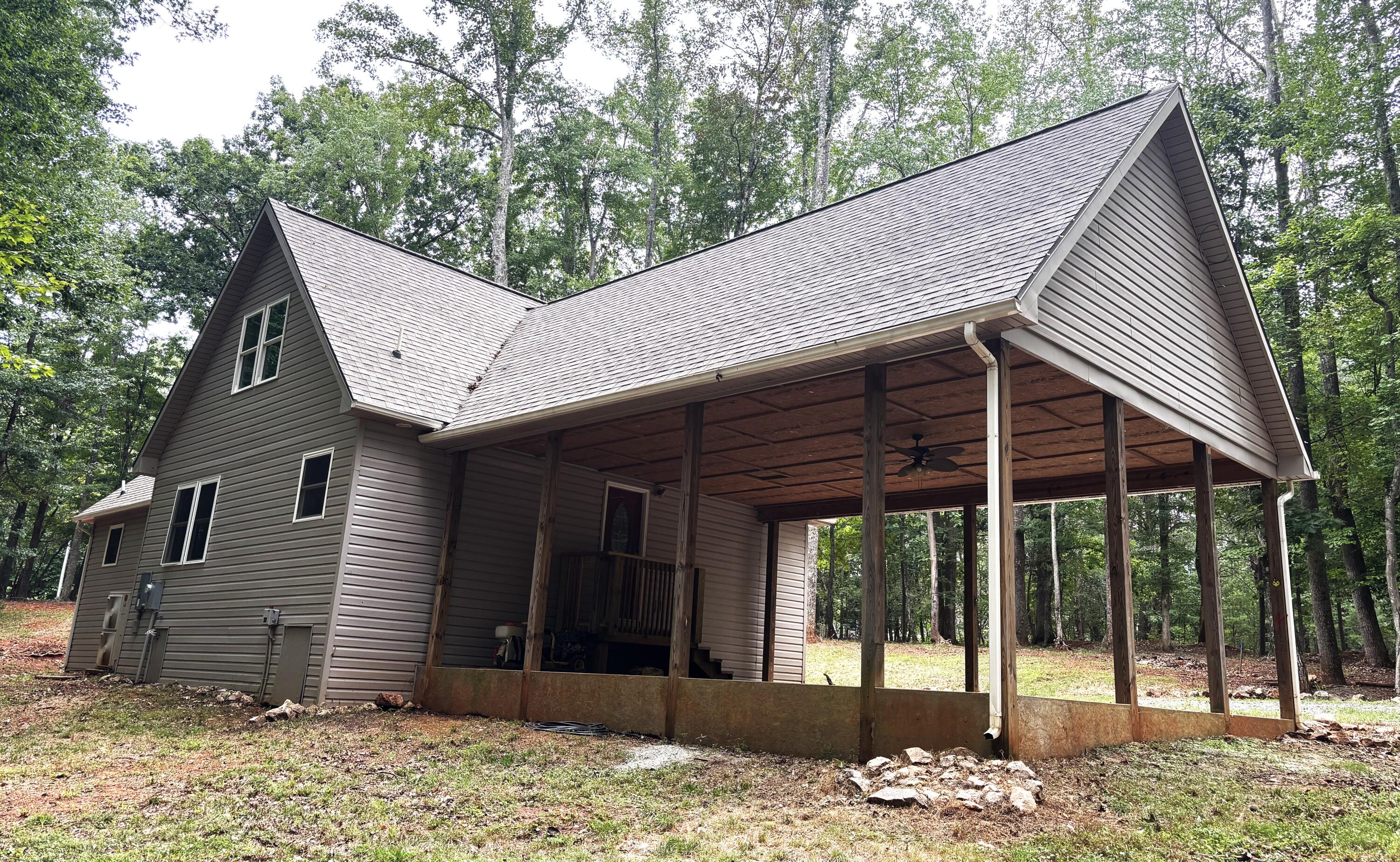 1010 Poplar Rdg Drive Pittsville, VA 24139 - Photo 43 of 61 a view of a house with a backyard