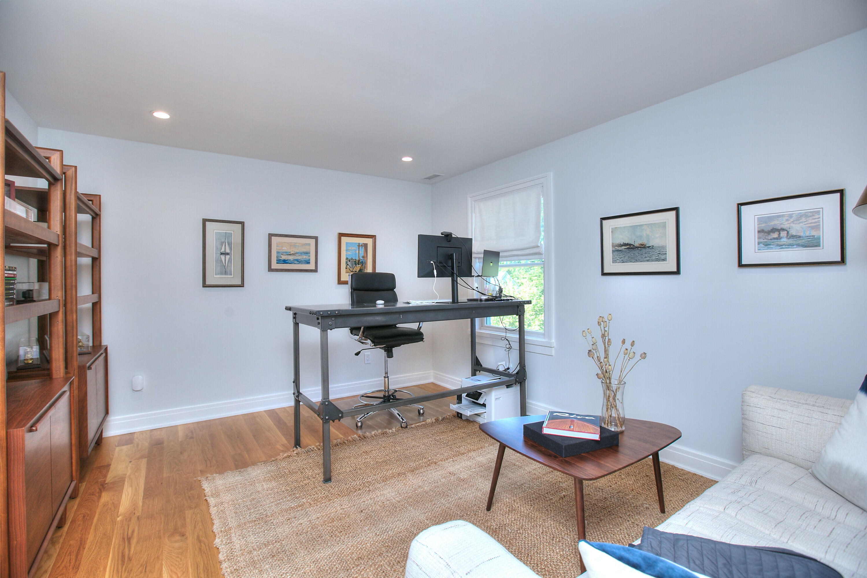 46 Blueberry Hill Road Redding, CT 06896 - Photo 21 of 32 a workspace with furniture and a rug