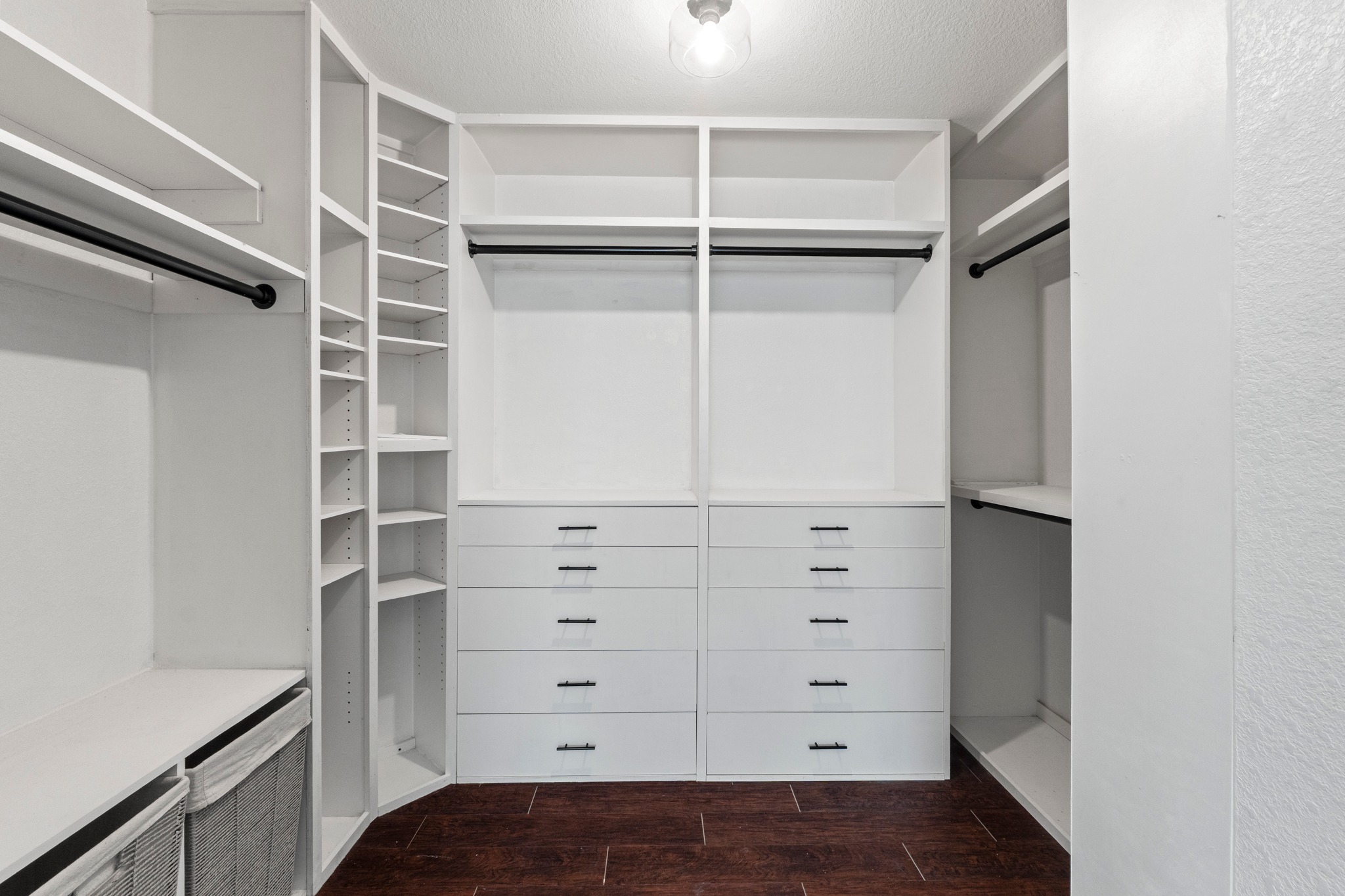 1042 Monadale Trail Round Rock, TX 78664 - Photo 18 of 40 a view of an empty walk in closet