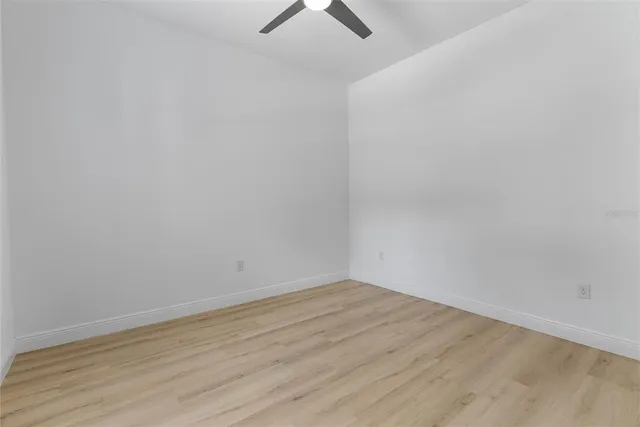 wooden floor in an empty room