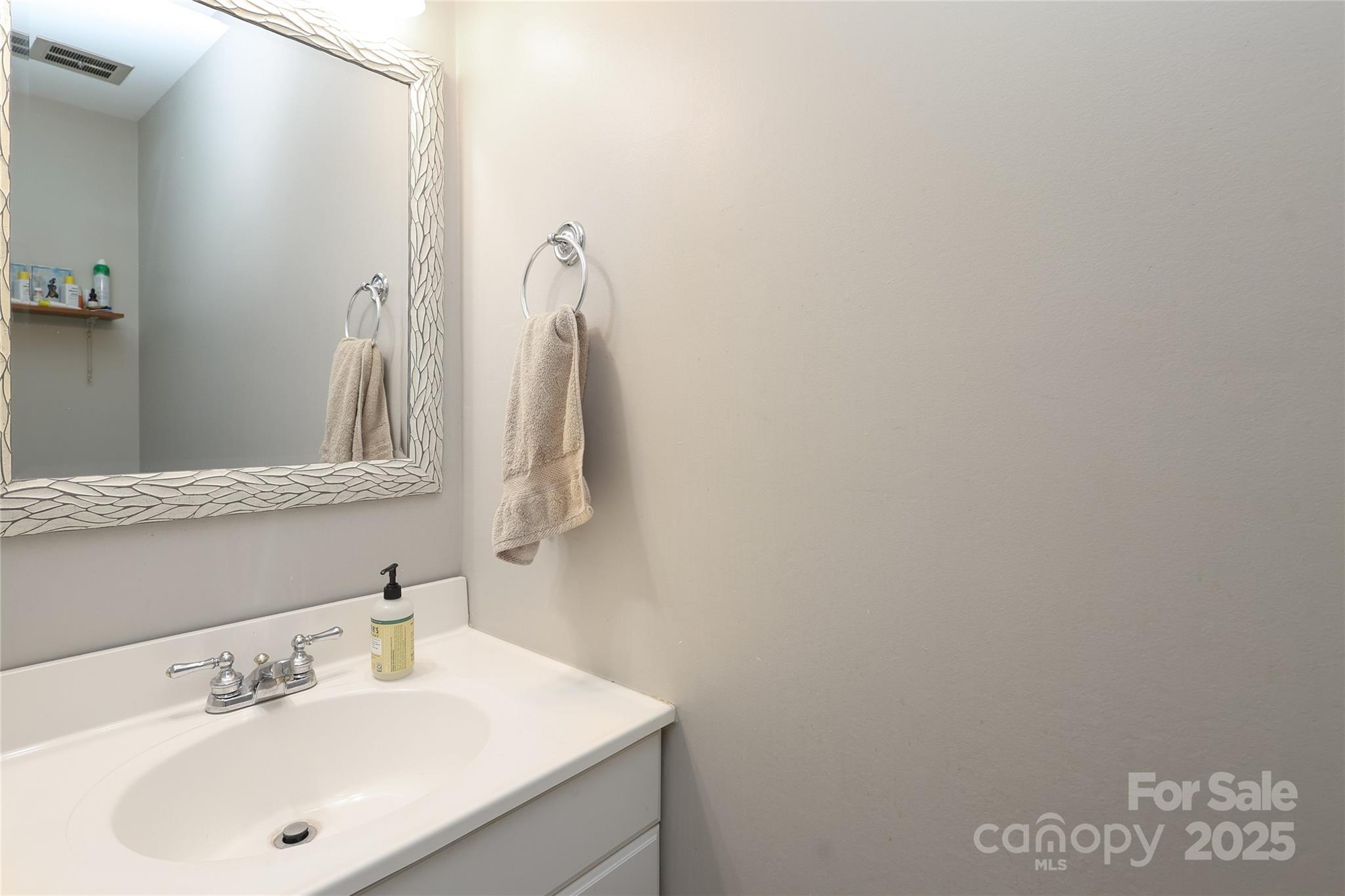 3722 Park Road, Unit B Charlotte, NC 28209 - Photo 17 of 48 a bathroom with a sink and a mirror