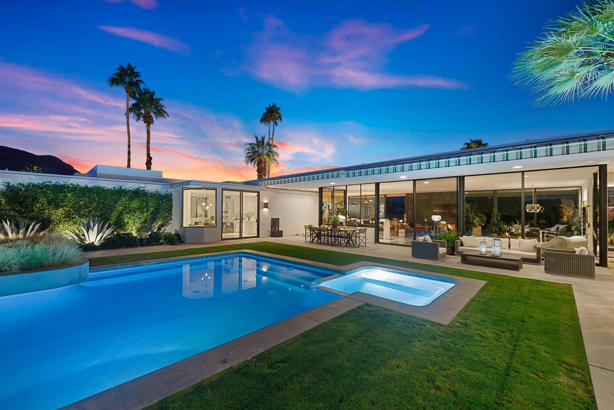 70149 Sonora Road Rancho Mirage, CA 92270 - Photo 7 of 74 a view of a swimming pool with a patio