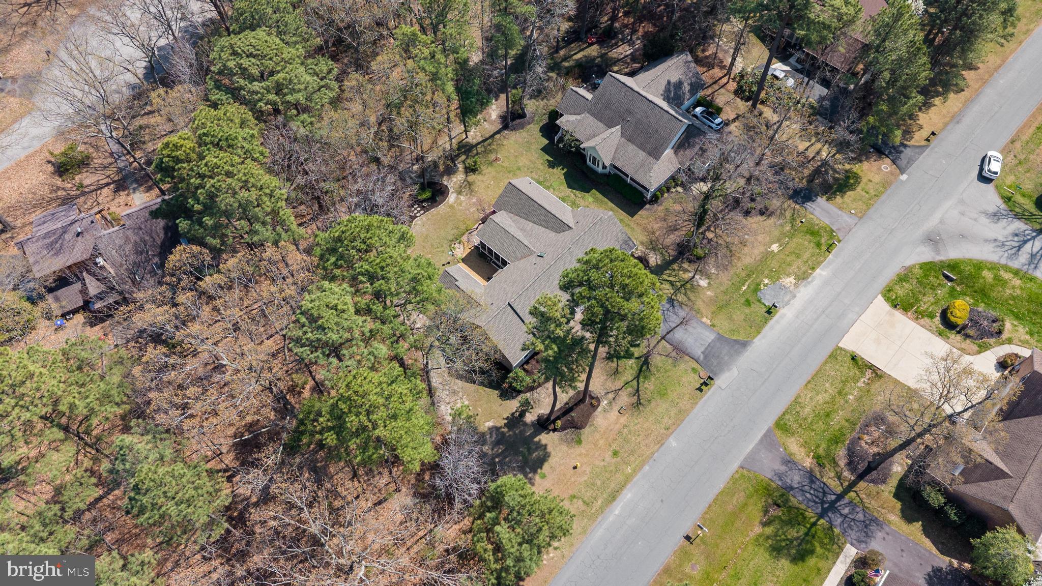 14850 King Charles Drive Issue, MD 20645 - Photo 45 of 63 an aerial view of house with yard